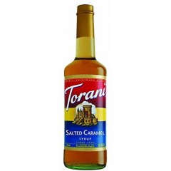 Torani Coffee Syrup, Salted Caramel (12x25.4 OZ)