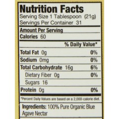 Madhava Agave Nectar Light (6x23.5Oz)