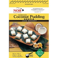 Noh Of Hawaii Hawaiian Coconut Pudding (6x4Oz)