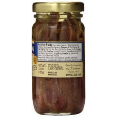Napoleon Flat Anchovies In Olive Oil Jars (12x3.5Oz)