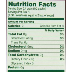 SweetLeaf Organic Stevia Sweetener Packets (1x35 Ct)