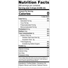 Sweetleaf Cinnamon Flavor Liquid Stevia (1x2 Oz)