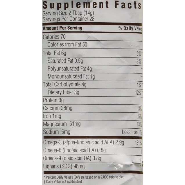 Spectrum Essentials Ground Essential Flax Seed (1x14 Oz)