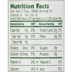 Walden Farms Calorie Free Creamy Bacon Salad Dressing (6x12 Oz)