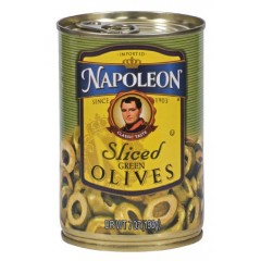 Napoleon Sliced Green Olives (12x7Oz)