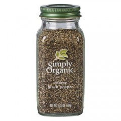 Simply Organic Pepper Black Coarse (6X2.47 OZ)