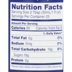 Torani Peach Coffee Syr (12x25.35OZ )