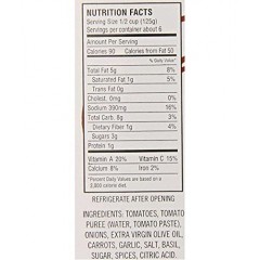 Mia's Kitchen Bistro Marinara Sauce (6x25.5OZ )