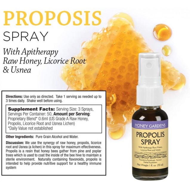 Honey Gardens Apith Propolis Spry (1x1OZ )