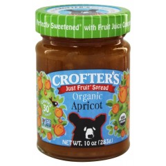 Crofters Apricot Just Fruit (6x10OZ )