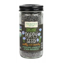 Frontier Natural Poppy Seeds Whole (1x2.4Oz)