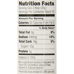 San-J Sauce, Orange (6x10 Oz)