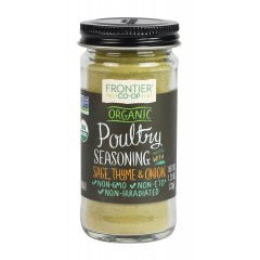 Frontier Herb Organic Poultry Seasoning (1x1.2 Oz)