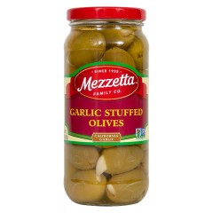 Mezzetta Olive, Stuffed Garlic (6x10Oz)