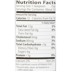 Eden Foods Seaweed Gomasio Sesame Salt (1x3.5 Oz)