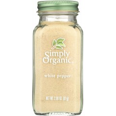 Simply Organic White Pepper (6x2.86OZ )