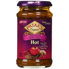 Patak's Hot Curry Paste Concetrate (6x10Oz)