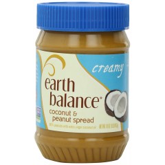 Earth Balance Creamy Coconut Peanut Butter (12x16 Oz)