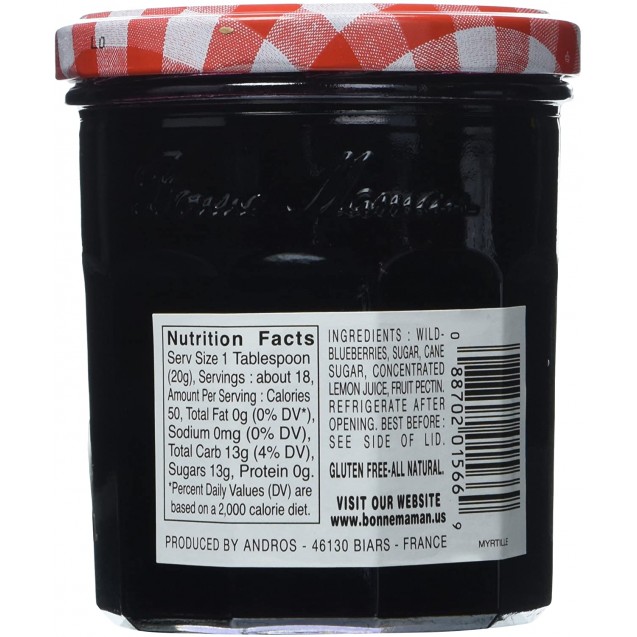 Bonne Maman Wild Blueberry Preserves (6x13Oz)