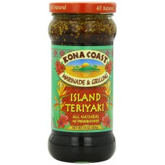 Kona Coast Marinade & Grilling SauceIsland Teriyaki (6x15Oz)