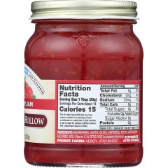 Nature's Hollow Raspberry Preserves (6x10 OZ)