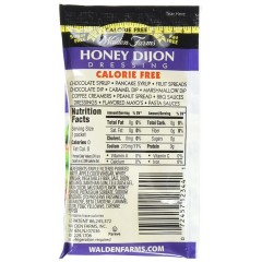 Walden Farms Honey Dijon Pkt (6x1OZ )