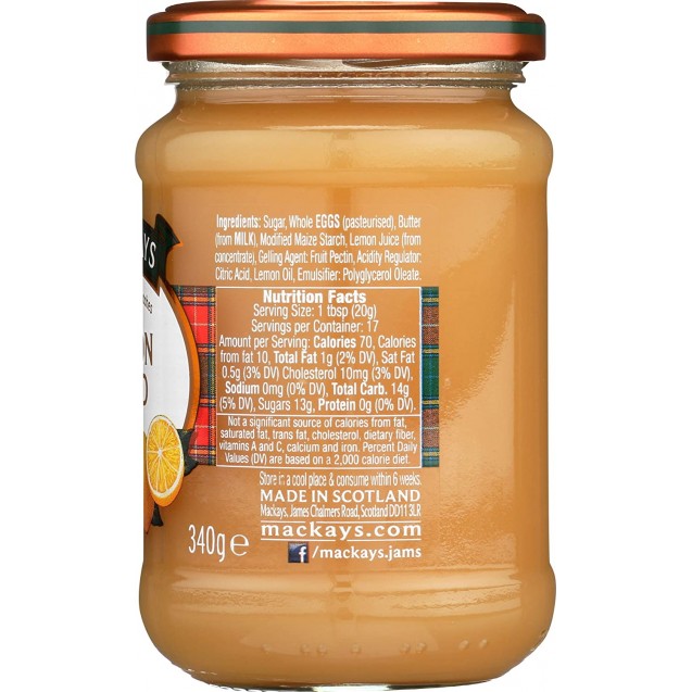 Mackay's Lemon Curd (6x12Oz)