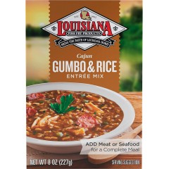 Louisiana Cajun Gumbo & Rice Entree Mix (12x8 OZ)
