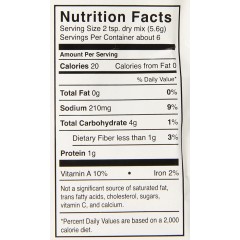 The Spice Hunter Organic Chili Mix Spicy (12x1.2 OZ)