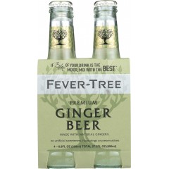 Fever-Tree Premium Ginger Beer (6x4 Pack)