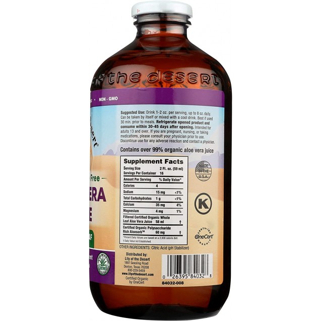Lily Of The Desert Aloe Vera Juice No Presv (1x32 Oz)