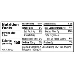 Probar Organic Peanut Butter Chocolate Chip Bar (12x3 Oz)