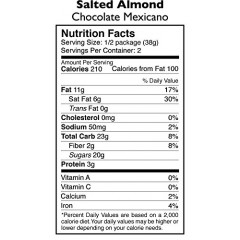 Taza Chocolate Salted Almond (12x2.7 OZ)