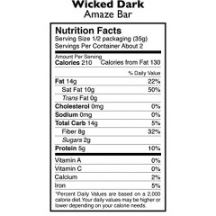 Taza Wicked Dark Chocolate (10x2.5 OZ)