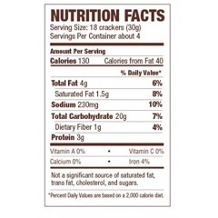 Jovial Organic Sourdough Einkorn Crackers Sea Salt (10x4.5 OZ)