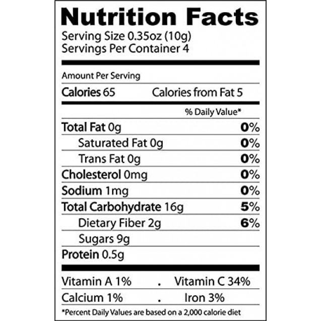 Nature's All Foods Freeze Dried Raw Pineapple (12x1.5 Oz)
