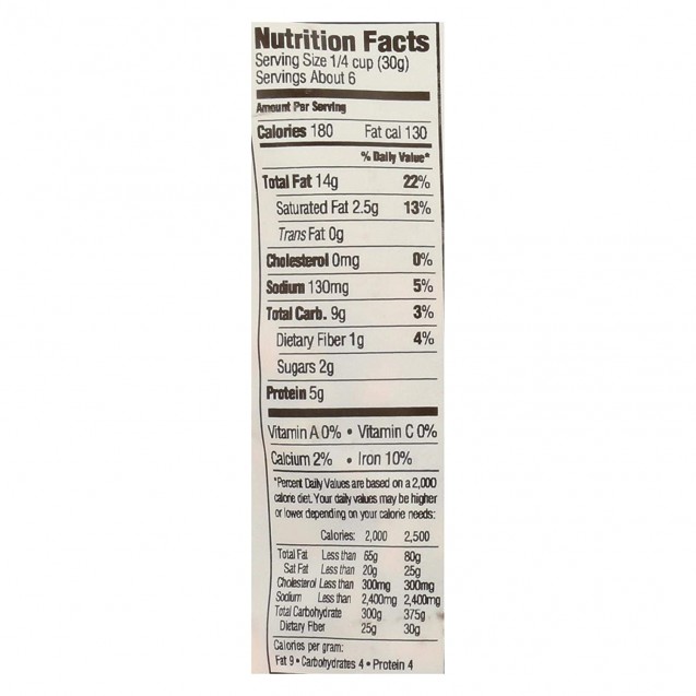 Woodstock R/S Lrg Whole Cashews (8x6OZ )