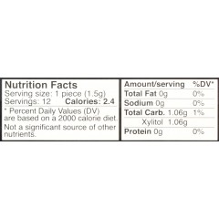 Epic Dental Xylotol Gum Peppermint (12x12 CT)