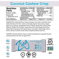 Zing Coconut Cashew Bar (12x1.76OZ )