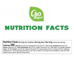 Go Raw Organic Live Pumpkin Bar (20x1.8 OZ)