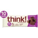 Think Baby Chocolate Fudge Thin Bar (10x2.1 Oz)