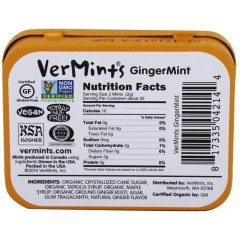 Vermints Gingermint Breathmints (6x1.41 Oz)