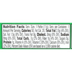 Heavenly Organics Raw Honey Chocolate Pattie, Mint (1x40 CT)