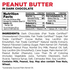 Little Secrets Dark Chocolate Peanut Butter Candies (8x5 OZ)