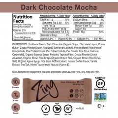 Zing Dark Chocolate Mocha Bar (12x1.76 OZ)