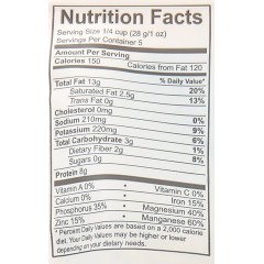 SuperSeedz Gourmet Pumpkin Seeds Sea Salt (6x5 OZ)