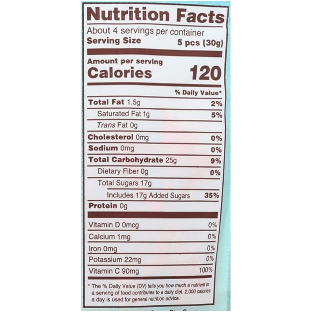 Torie and Howard Chewie Fruities Blood Orange (6x4 OZ)