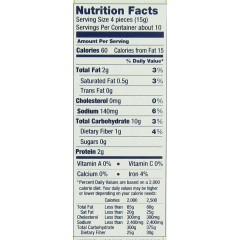 Old London Melba Snacks Sesame (12x5.25Oz)