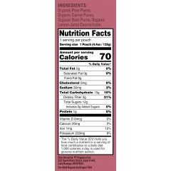 Peter Rabbit Organics Beet Carrot And Pear Vegetable And Fruit Snacks (10X4.4 OZ)