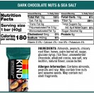 Kind Dark Chocolate Nuts SeaSalt (12x1.4OZ )